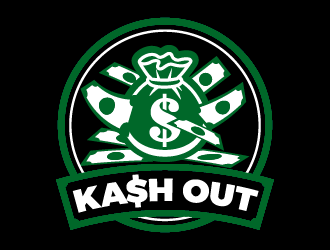 Kash out  logo design by justin_ezra