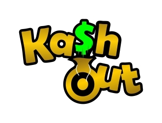 Kash out  logo design by onetm