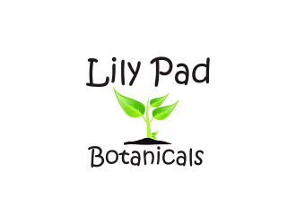 Lily Pad Botanicals logo design by Greenlight