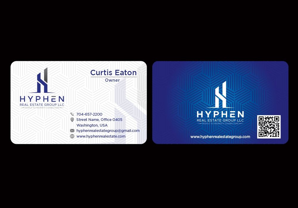 Hyphen Real Estate Group LLC logo design by Aslam