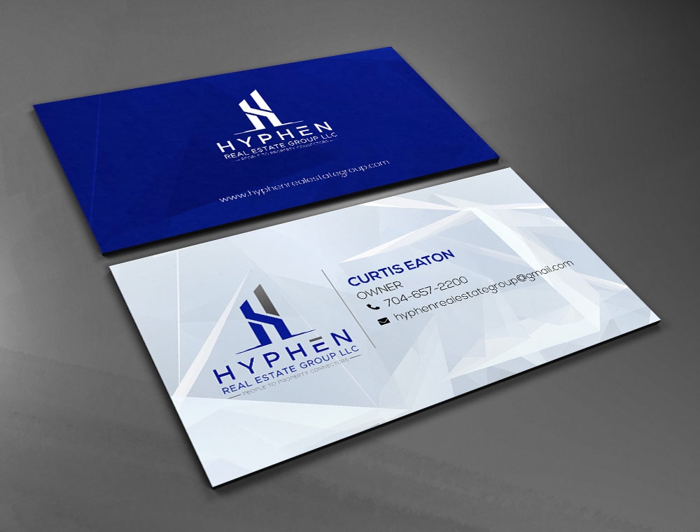 Hyphen Real Estate Group LLC logo design by fritsB