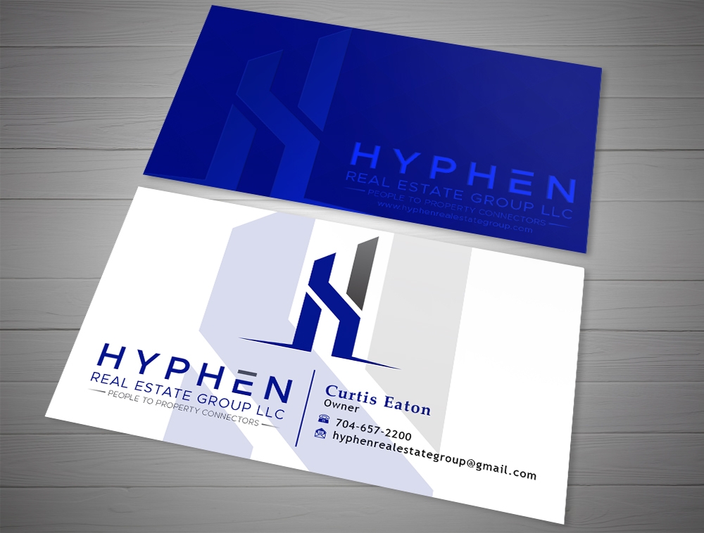 Hyphen Real Estate Group LLC logo design by Niqnish