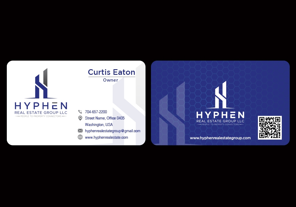 Hyphen Real Estate Group LLC logo design by Aslam