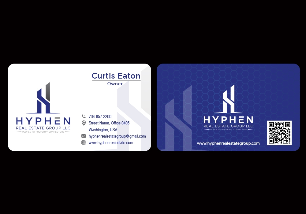 Hyphen Real Estate Group LLC logo design by Aslam