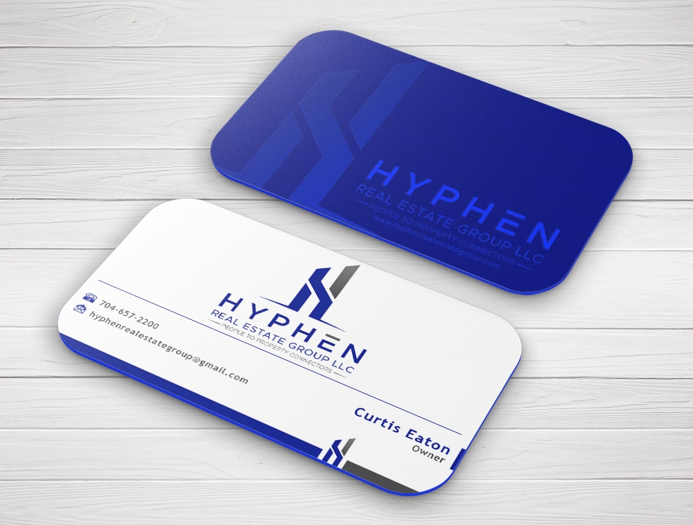 Hyphen Real Estate Group LLC logo design by Niqnish