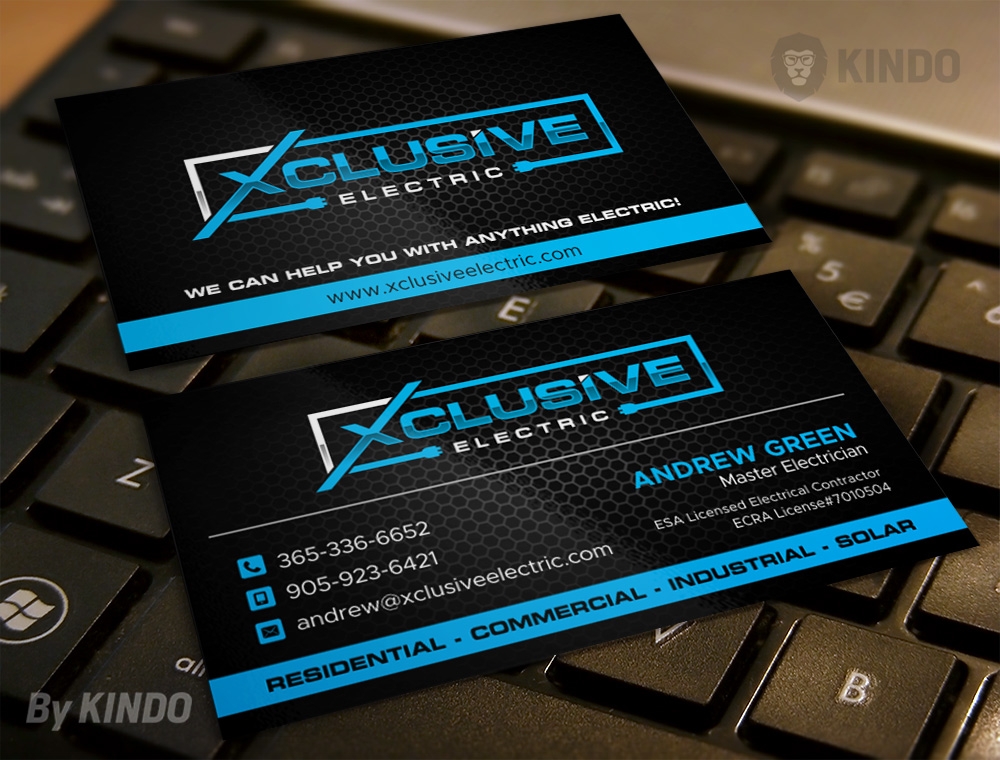 Xclusive Electric logo design by Kindo