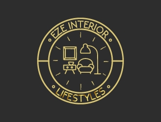 EzE  Interior Lifestyles   or EZE Interior Lifestyles logo design by DesignPro2050