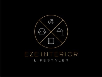 EzE  Interior Lifestyles   or EZE Interior Lifestyles logo design by KaySa