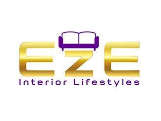 EzE  Interior Lifestyles   or EZE Interior Lifestyles logo design by 3Dlogos