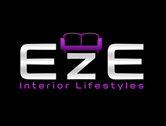 EzE  Interior Lifestyles   or EZE Interior Lifestyles logo design by 3Dlogos