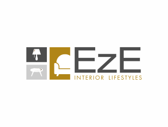 EzE  Interior Lifestyles   or EZE Interior Lifestyles logo design by ingepro