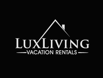 LuxLiving Vacation Rentals logo design by PMG