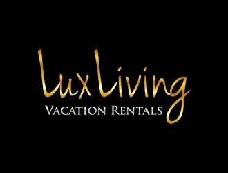 LuxLiving Vacation Rentals logo design by scolessi