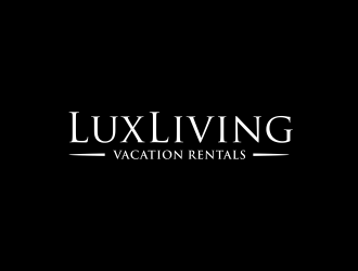 LuxLiving Vacation Rentals logo design by scolessi