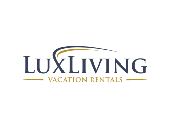 LuxLiving Vacation Rentals logo design by scolessi