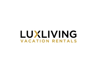 LuxLiving Vacation Rentals logo design by Creativeminds