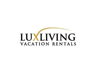 LuxLiving Vacation Rentals logo design by Creativeminds