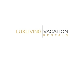 LuxLiving Vacation Rentals logo design by Creativeminds