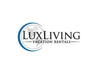 LuxLiving Vacation Rentals logo design by Creativeminds