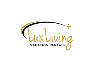 LuxLiving Vacation Rentals logo design by Creativeminds