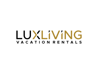 LuxLiving Vacation Rentals logo design by done