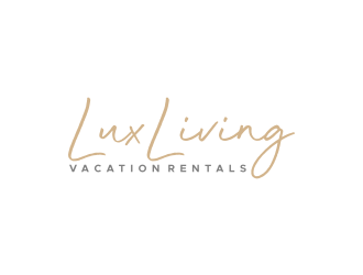 LuxLiving Vacation Rentals logo design by done