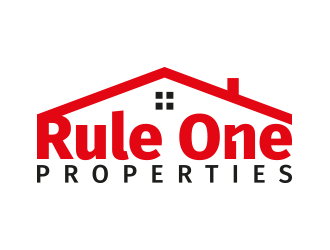 Rule One Properties logo design by yippiyproject