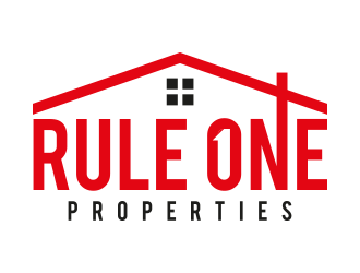 Rule One Properties logo design by yippiyproject