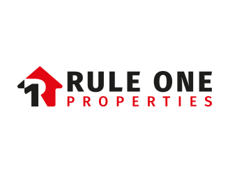 Rule One Properties logo design by yippiyproject