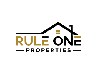 Rule One Properties logo design by done