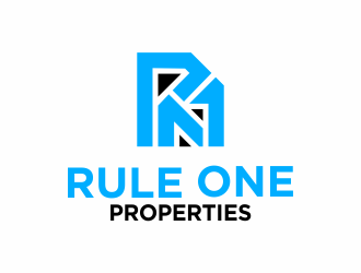 Rule One Properties logo design by Renaker