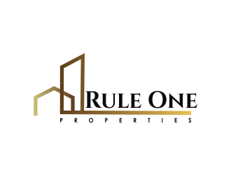 Rule One Properties logo design by Greenlight