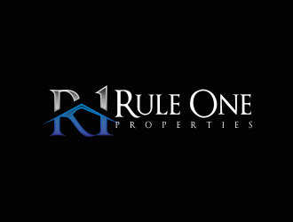 Rule One Properties logo design by Greenlight