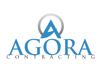 Agora Contracting logo design by AamirKhan