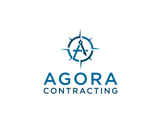 Agora Contracting logo design by .::ngamaz::.