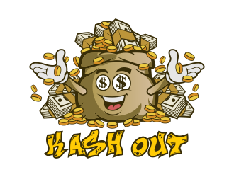 Kash out  logo design by jm77788