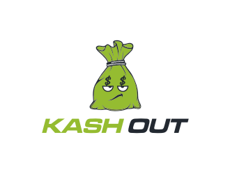 Kash out  logo design by Garmos