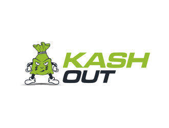 Kash out  logo design by Garmos