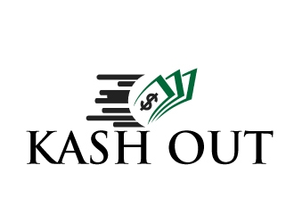 Kash out  logo design by AamirKhan