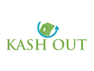 Kash out  logo design by AamirKhan