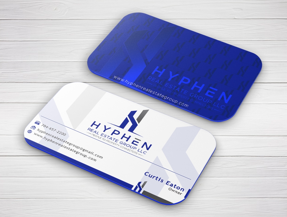 Hyphen Real Estate Group LLC logo design by Niqnish