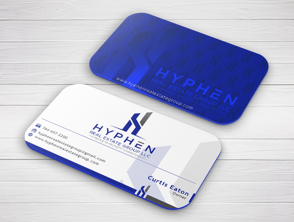 Hyphen Real Estate Group LLC logo design by Niqnish