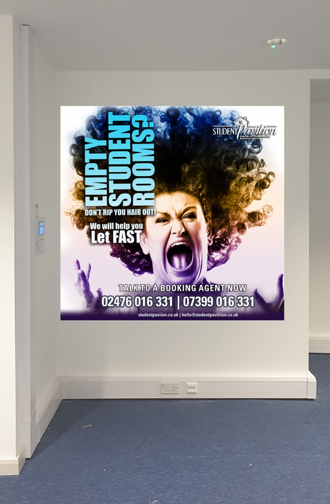 Outdoor Wall Poster logo design by MCXL