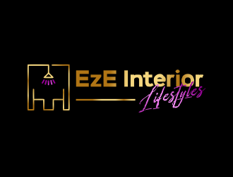 EzE  Interior Lifestyles   or EZE Interior Lifestyles logo design by Gwerth