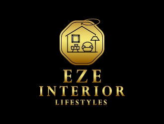 EzE  Interior Lifestyles   or EZE Interior Lifestyles logo design by DesignPro2050