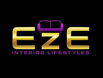 EzE  Interior Lifestyles   or EZE Interior Lifestyles logo design by 3Dlogos