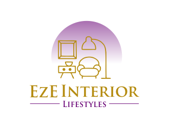 EzE  Interior Lifestyles   or EZE Interior Lifestyles logo design by Girly