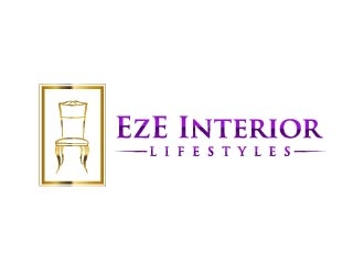 EzE  Interior Lifestyles   or EZE Interior Lifestyles logo design by usef44