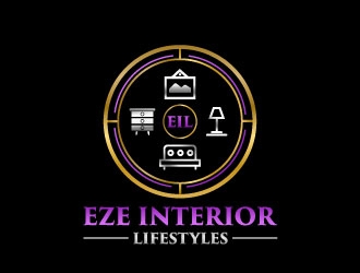 EzE  Interior Lifestyles   or EZE Interior Lifestyles logo design by aryamaity