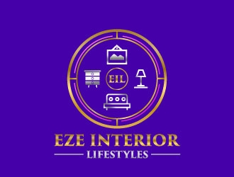 EzE  Interior Lifestyles   or EZE Interior Lifestyles logo design by aryamaity